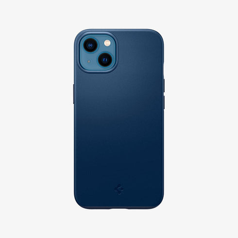 ACS03674 - iPhone 13 Pro Max Case Thin Fit in black showing the back